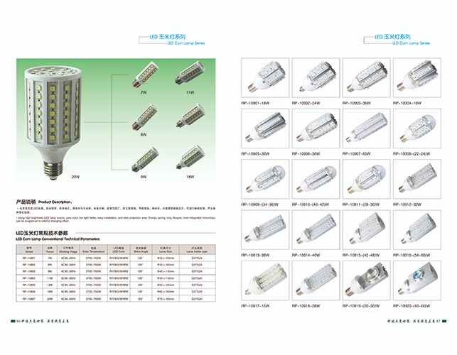 LED玉米燈系列